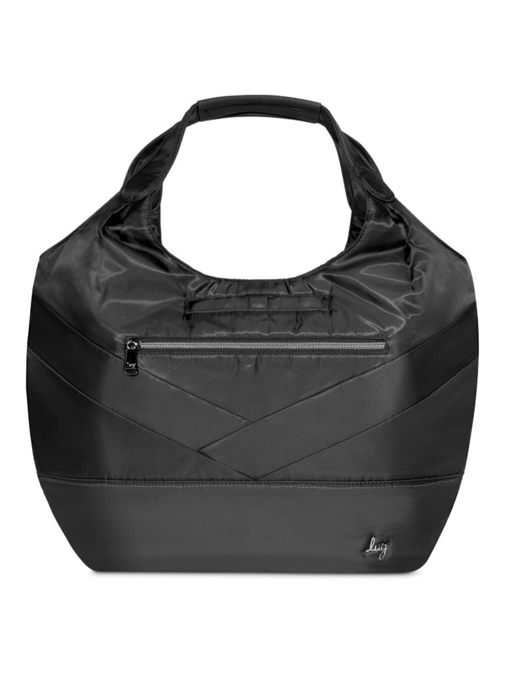 Lug Gondola SE Tote Bag, Midnight Black Polyester, Unisex with Trolley Sleeve an